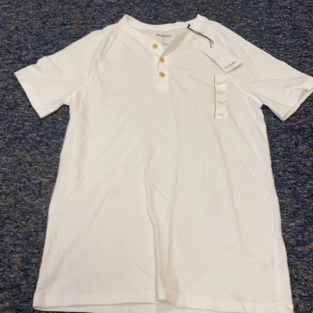 Good fellow & Co White Polo Top sz. S